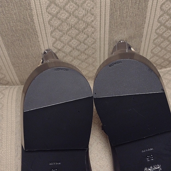 NEW! Coach Watts πStar Embellishments Metallic Pewter Boots - Picture 8 of 16